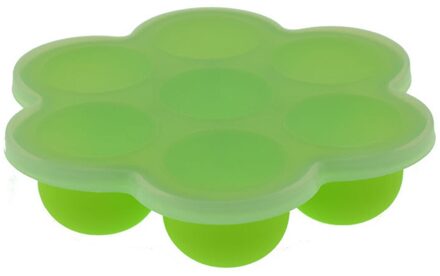 Babyvoeding Container Zuigeling Fruit Moedermelk Opbergdoos Vriezer Lade Spenen Babyvoeding Siliconen Koelkast Lade groen