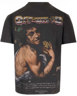 Bacchus Slim Black T-Shirt Zwart