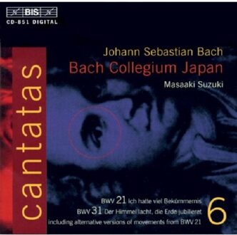Bach: Cantatas Vol 6 - no 21, 31 / Suzuki, Frimmer, et al