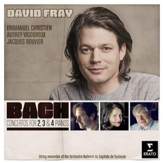Bach Concertos For 2, 3 & 4 Pianos (Klassieke Muziek CD) David Fray