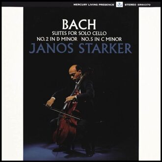 Bach: Suites Nos. 2 & 5 For Solo Cello - Starker, Janos