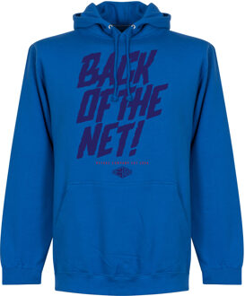 Back of the Net! Hoodie - Blauw - M