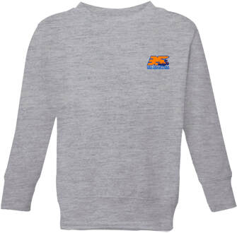 Back To The Future 35 Hill Valley Front Kids' Sweatshirt - Grey - 134/140 (9-10 jaar) - Grey - L