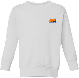 Back To The Future 35 Hill Valley Front Kids' Sweatshirt - White - 134/140 (9-10 jaar) - Wit - L