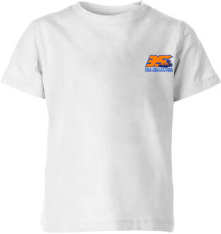 Back To The Future 35 Hill Valley Front Kids' T-Shirt - White - 98/104 (3-4 jaar) Wit - XS