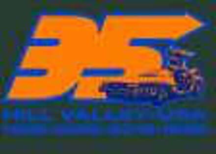 Back To The Future 35 Hill Valley Front Men's T-Shirt - Green - L Groen