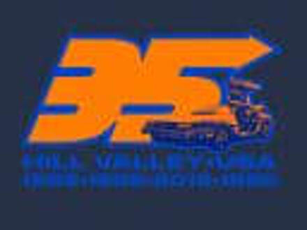 Back To The Future 35 Hill Valley Front Women's T-Shirt - Navy - XXL