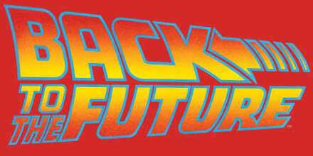 Back To The Future Classic Logo Men's T-Shirt - Red - L - Rood