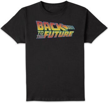 Back to the Future Classic Logo T-shirt - Zwart - M