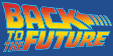 Back To The Future Classic Logo Women's T-Shirt - Blue - L - Blue