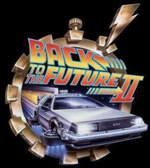 Back to the Future Clockwork Trui - Zwart - XL