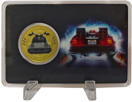 Back To The Future Collectable Coin 40th Anniversary Limited Edition