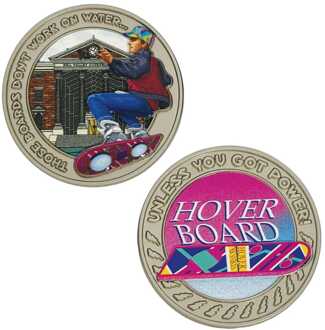 Back To The Future Collectable Coin Hoverboard Limited Edition