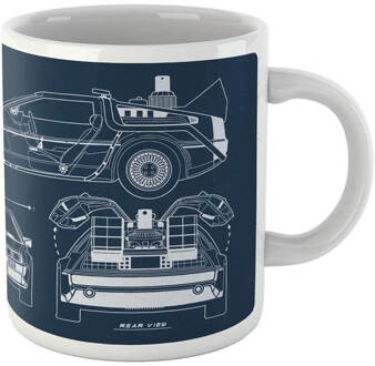 Back To The Future Delorean Schematic Mok