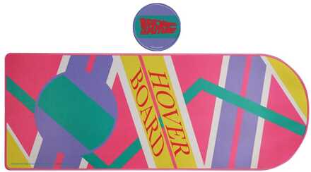 Back to the Future Desk Pad & Coaster Set Hoverboard Limited Edition