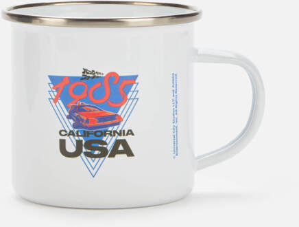 Back to the future Enamel Mok - Wit