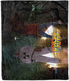 Back to the Future First Test Fleece Blanket - M