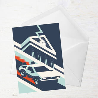 Back To The Future Greetings Card - Standard Card