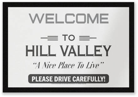 Back To The Future Hill Valley Entrance Mat