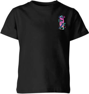 Back To The Future Hover Board Kids' T-Shirt - Black - 98/104 (3-4 jaar) Zwart - XS