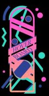 Back To The Future Hover Board Men's T-Shirt - Black - M Zwart