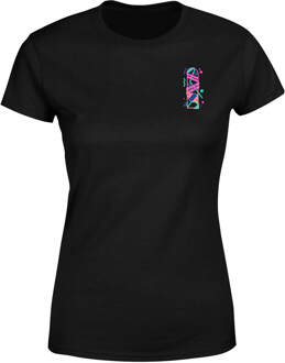 Back To The Future Hover Board Women's T-Shirt - Black - S Zwart
