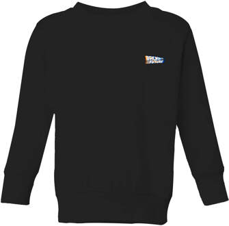 Back To The Future Kids' Sweatshirt - Black - 110/116 (5-6 jaar) - Zwart