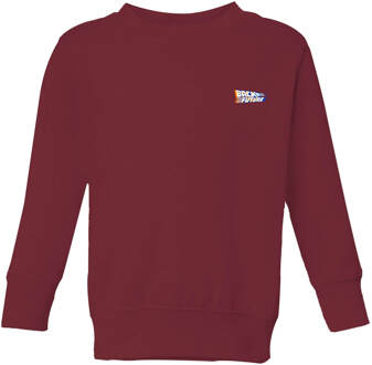 Back To The Future Kids' Sweatshirt - Burgundy - 134/140 (9-10 jaar) Rood - L