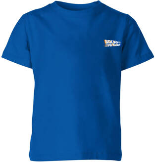 Back To The Future Kids' T-Shirt - Blue - 122/128 (7-8 jaar) Blauw - M