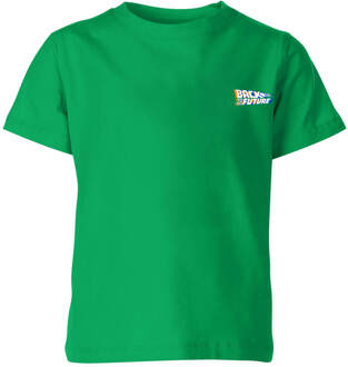 Back To The Future Kids' T-Shirt - Green - 122/128 (7-8 jaar) Groen - M