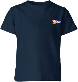Back To The Future Kids' T-Shirt - Navy - 146/152 (11-12 jaar) - XL