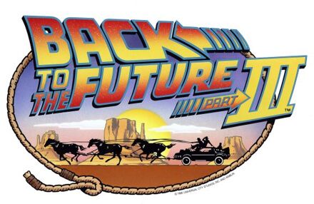 Back To The Future Lasso T-shirt - Wit - 3XL