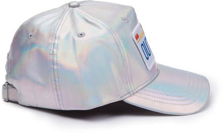 Back To The Future Limited Edition Iridescent Cap - Zavvi Exclusive Zilver
