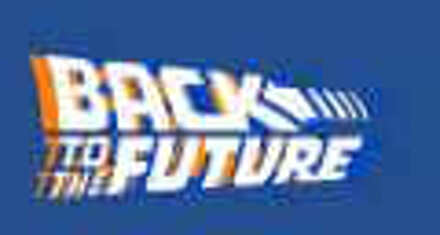 Back To The Future Men's T-Shirt - Blue - XL Blauw