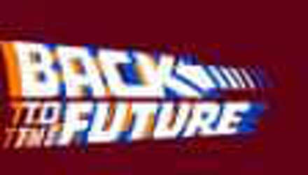 Back To The Future Men's T-Shirt - Burgundy - S Rood