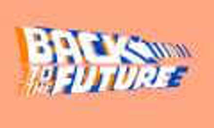 Back To The Future Men's T-Shirt - Coral - XL Oranje
