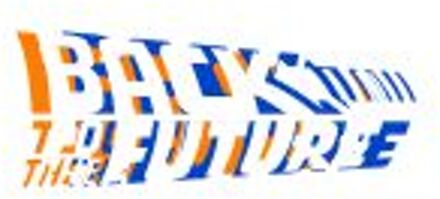 Back To The Future Men's T-Shirt - White - 4XL Wit