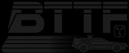 Back To The Future Monochrome Men's T-Shirt - Black - XL Zwart