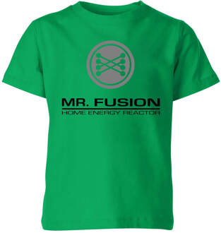 Back To The Future Mr Fusion Kids' T-Shirt - Green - 134/140 (9-10 jaar) Groen - L