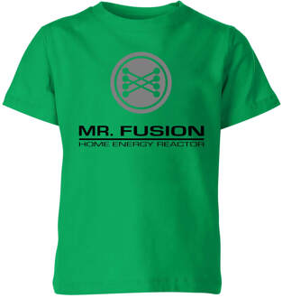 Back To The Future Mr Fusion Kids' T-Shirt - Green - 98/104 (3-4 jaar) - Groen - XS