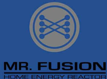 Back To The Future Mr Fusion Men's T-Shirt - Blue - L - Blue