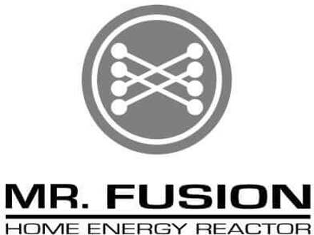 Back To The Future Mr. Fusion Trui - Wit - L