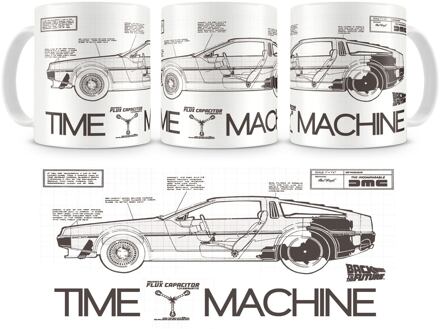 BACK TO THE FUTURE - Mug - Time Machine