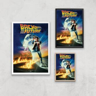 Back To The Future Part 1 Giclee Art Print - A3 - Print Only Meerdere kleuren