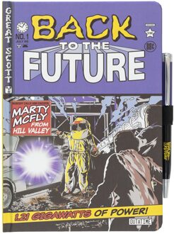 Back To The Future Premium A5 Notebook With Pen