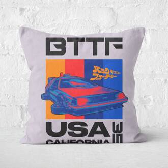 Back to the Future Square Cushion - 40x40cm - Soft Touch
