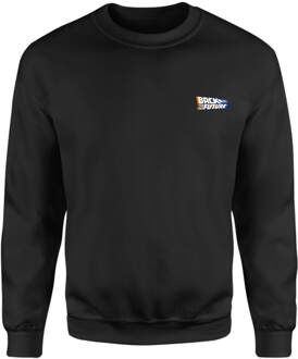 Back To The Future Sweatshirt - Black - S - Zwart