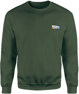 Back To The Future Sweatshirt - Green - XL Groen