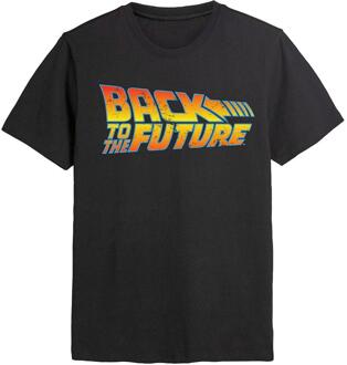 Back To The Future T-Shirt Logo Size L