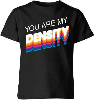 Back To The Future You Are My Density Kids' T-Shirt - Black - 122/128 (7-8 jaar) Zwart
